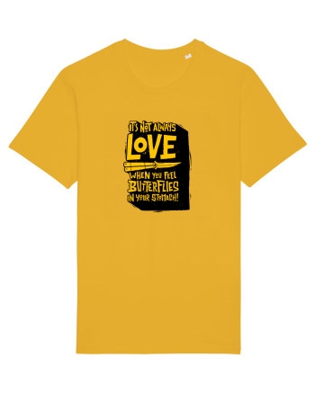 It's not always love when you feel butterflies in your stomach Spectra Yellow