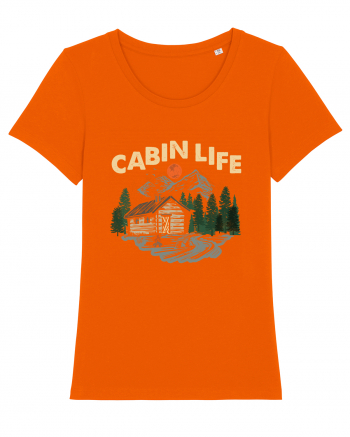 Cabin Life Bright Orange