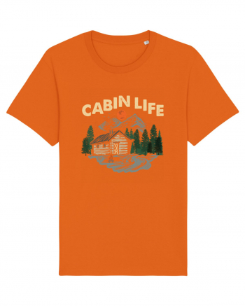 Cabin Life Bright Orange