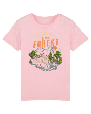 At Home in the Forest Cotton Pink