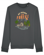 At Home in the Forest Bluză mânecă lungă Unisex Rise