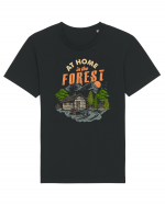 At Home in the Forest Tricou mânecă scurtă Unisex Rocker