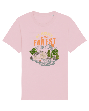 At Home in the Forest Cotton Pink