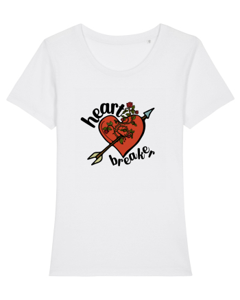 Heart Breaker (inimă străpunsă) White