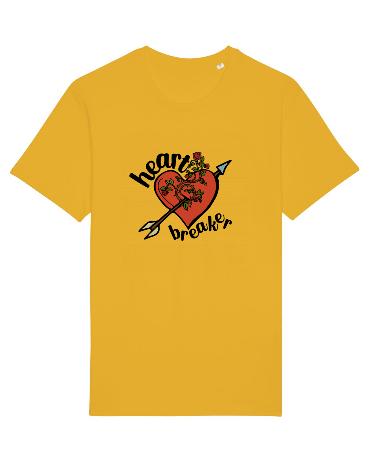 Tricou mânecă scurtă Unisex Rocker Spectra Yellow