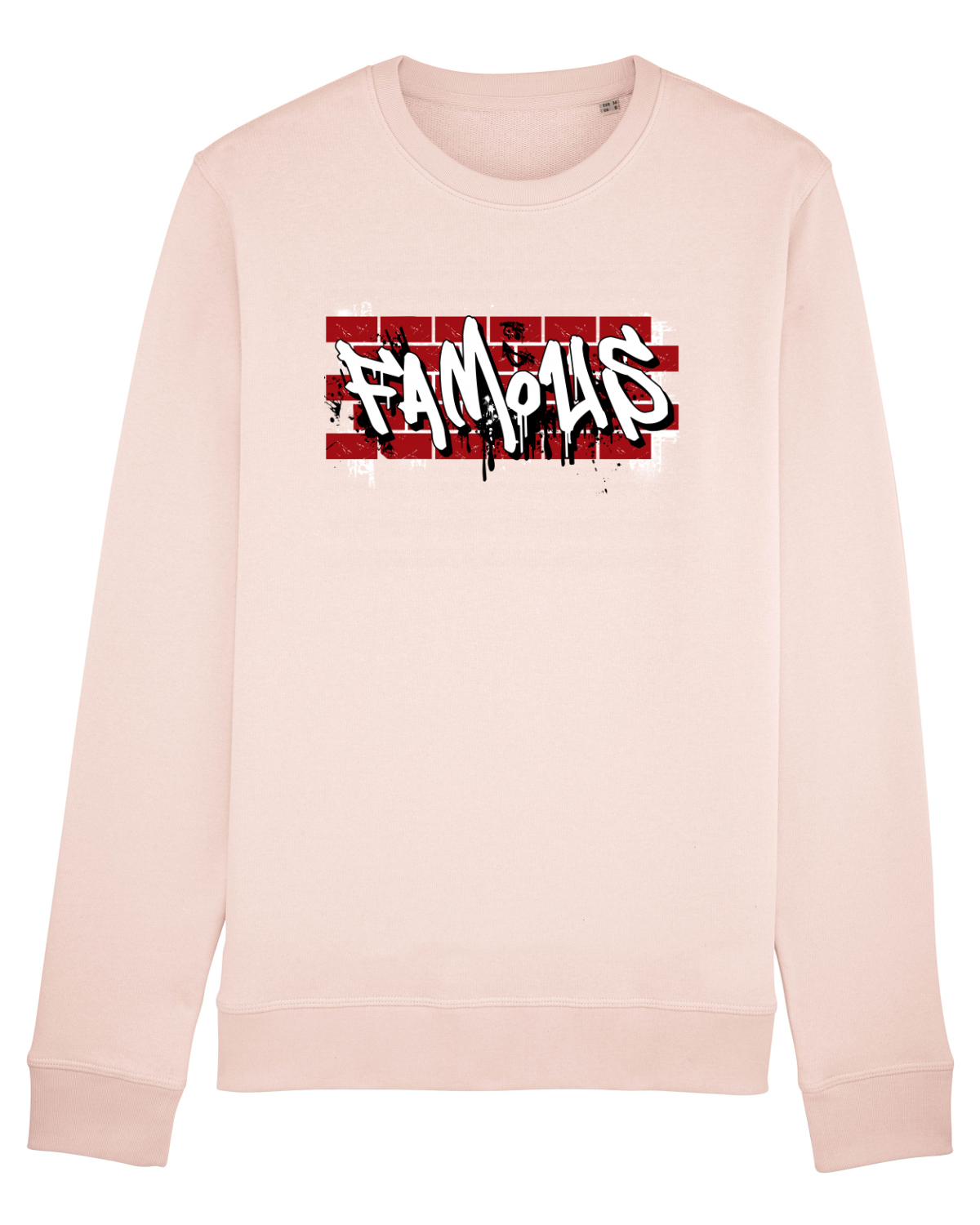 Bluză mânecă lungă Unisex Rise Candy Pink