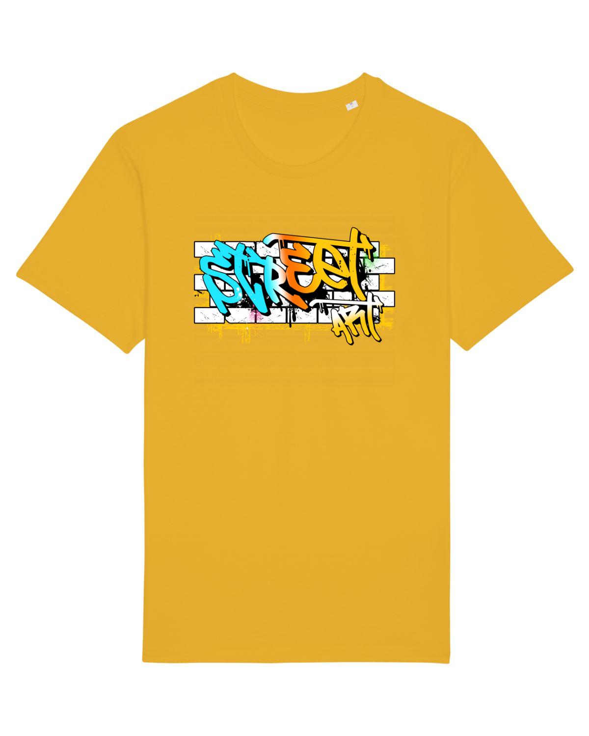 Tricou mânecă scurtă Unisex Rocker Spectra Yellow