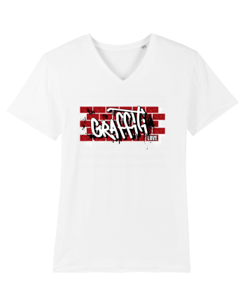 Graffiti Love White