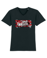 Graffiti Love Tricou mânecă scurtă guler V Bărbat Presenter