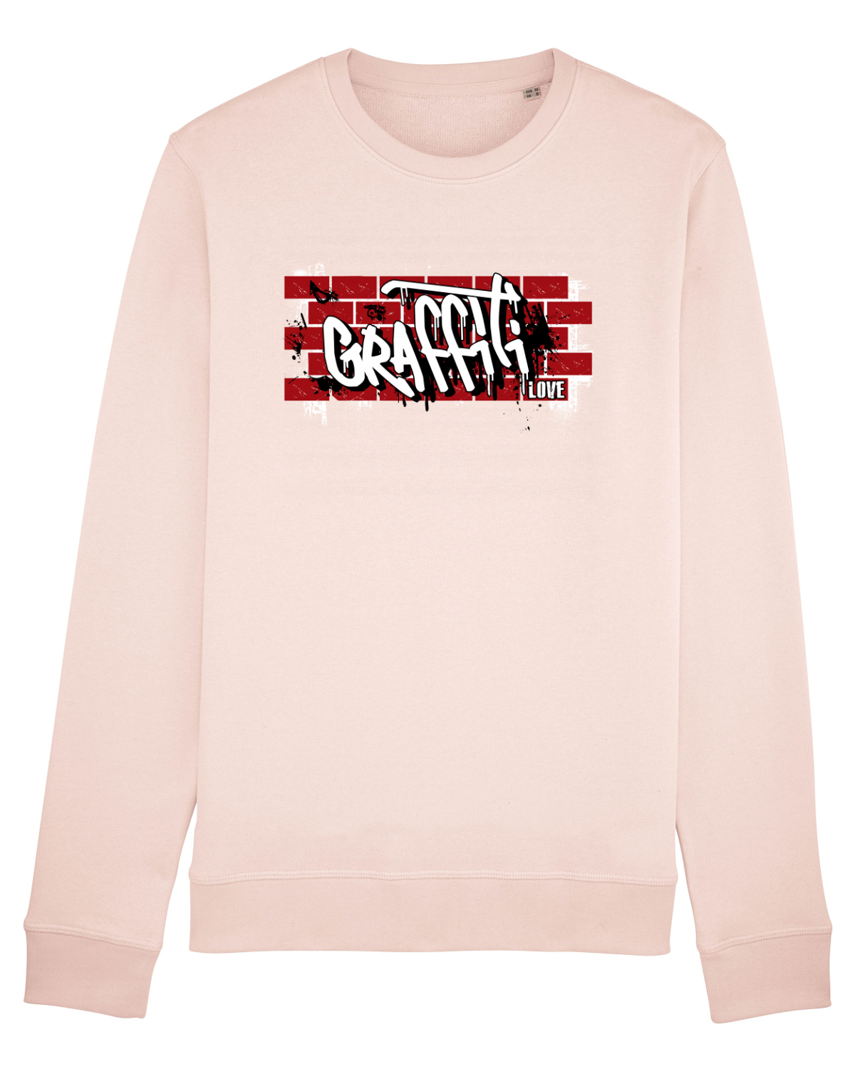 Bluză mânecă lungă Unisex Rise Candy Pink