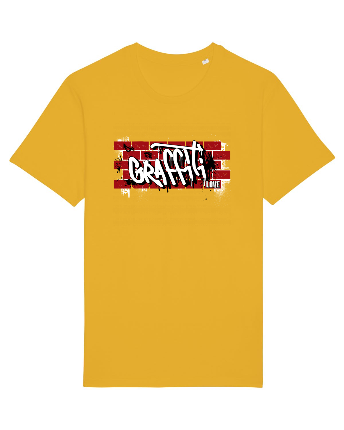Tricou mânecă scurtă Unisex Rocker Spectra Yellow