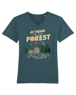 In the Forest Tricou mânecă scurtă guler V Bărbat Presenter