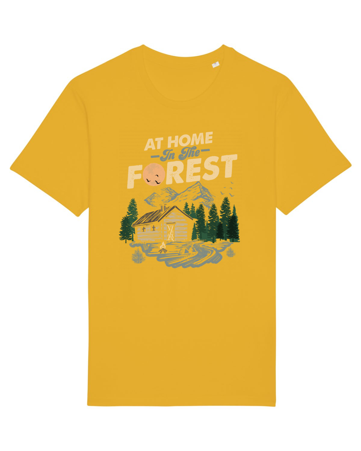 Tricou mânecă scurtă Unisex Rocker Spectra Yellow