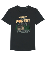 In the Forest Tricou mânecă scurtă guler larg Bărbat Skater