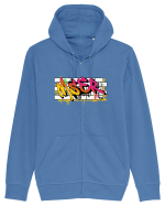 Graffiti Mser Hanorac cu fermoar Unisex Connector