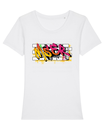 Graffiti Mser White