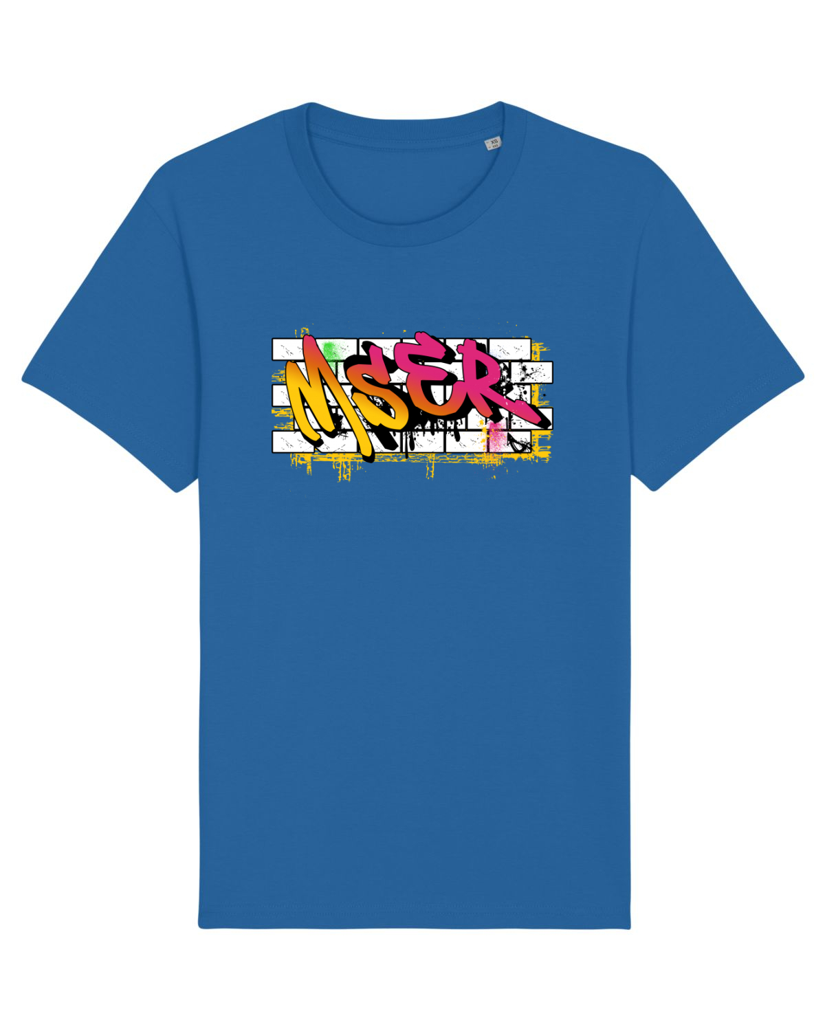 Tricou mânecă scurtă Unisex Rocker Royal Blue