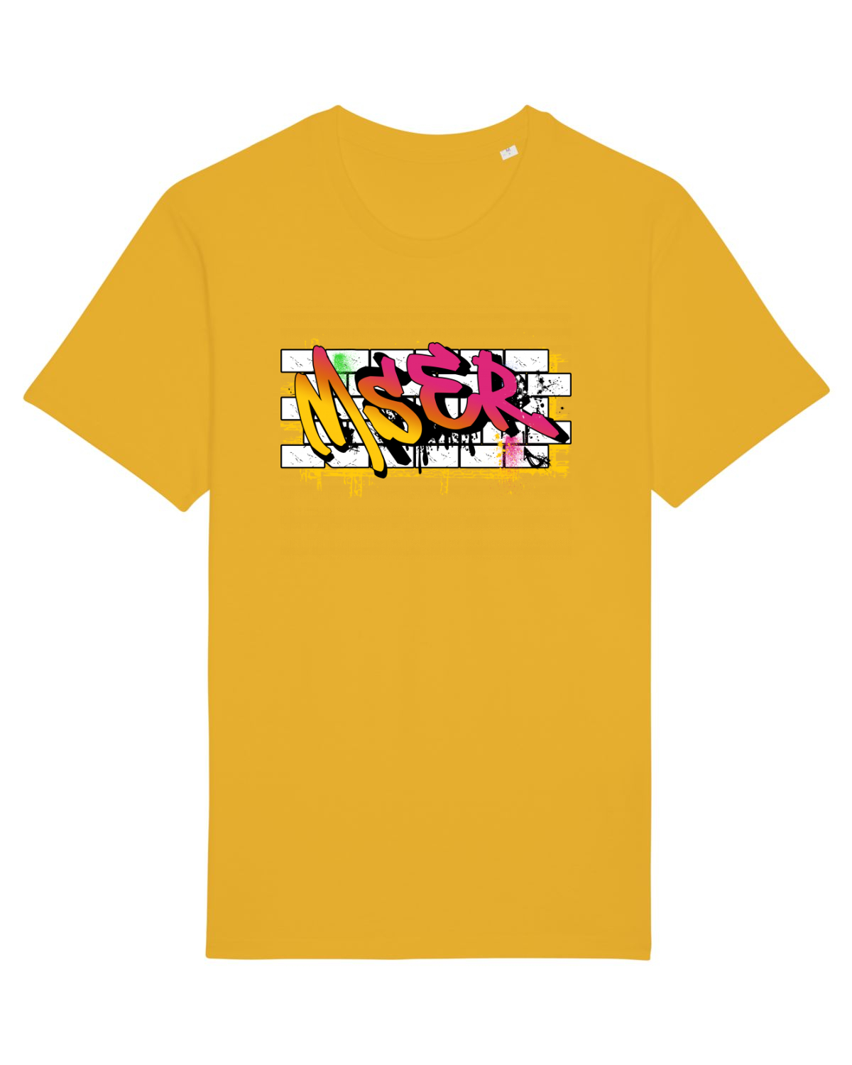 Tricou mânecă scurtă Unisex Rocker Spectra Yellow