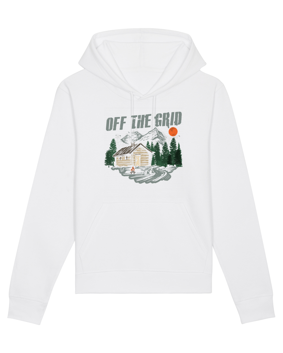 Hanorac Unisex Drummer White
