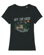 Off the Grid Tricou mânecă scurtă guler larg fitted Damă Expresser