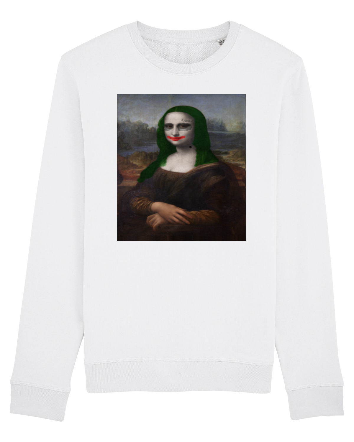Bluză mânecă lungă Unisex Rise White