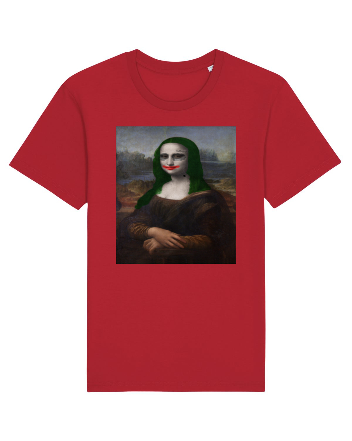 Tricou mânecă scurtă Unisex Rocker Red