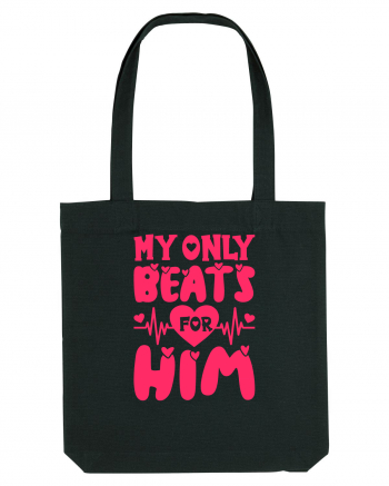 My Only Beats for Him / pentru cupluri Black