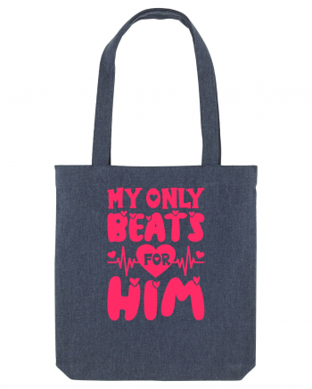 My Only Beats for Him / pentru cupluri Midnight Blue