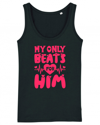 My Only Beats for Him / pentru cupluri Black