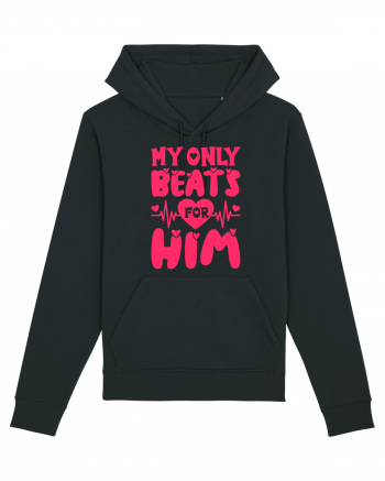 My Only Beats for Him / pentru cupluri Black