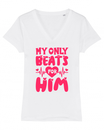 My Only Beats for Him / pentru cupluri White