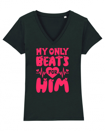 My Only Beats for Him / pentru cupluri Black