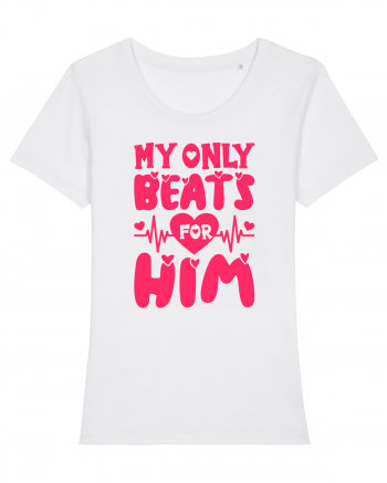 My Only Beats for Him / pentru cupluri White