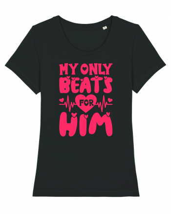 My Only Beats for Him / pentru cupluri Black