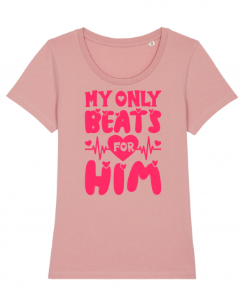 My Only Beats for Him / pentru cupluri Canyon Pink