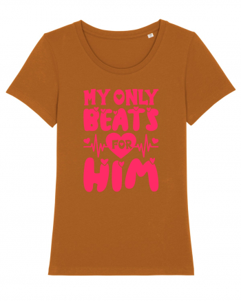 My Only Beats for Him / pentru cupluri Roasted Orange