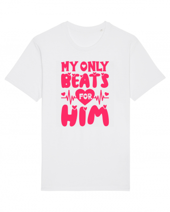 My Only Beats for Him / pentru cupluri White