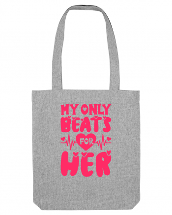 My Only Beats for Her / pentru cupluri Heather Grey