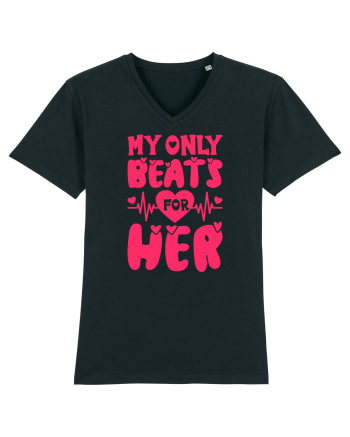 My Only Beats for Her / pentru cupluri Black