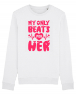 My Only Beats for Her / pentru cupluri Bluză mânecă lungă Unisex Rise