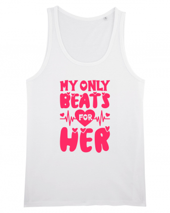 My Only Beats for Her / pentru cupluri White