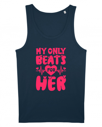 My Only Beats for Her / pentru cupluri Navy