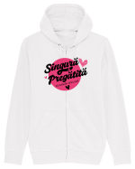 Singura si pregatita Hanorac cu fermoar Unisex Connector