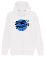 Singur si pregatit Hanorac cu fermoar Unisex Connector