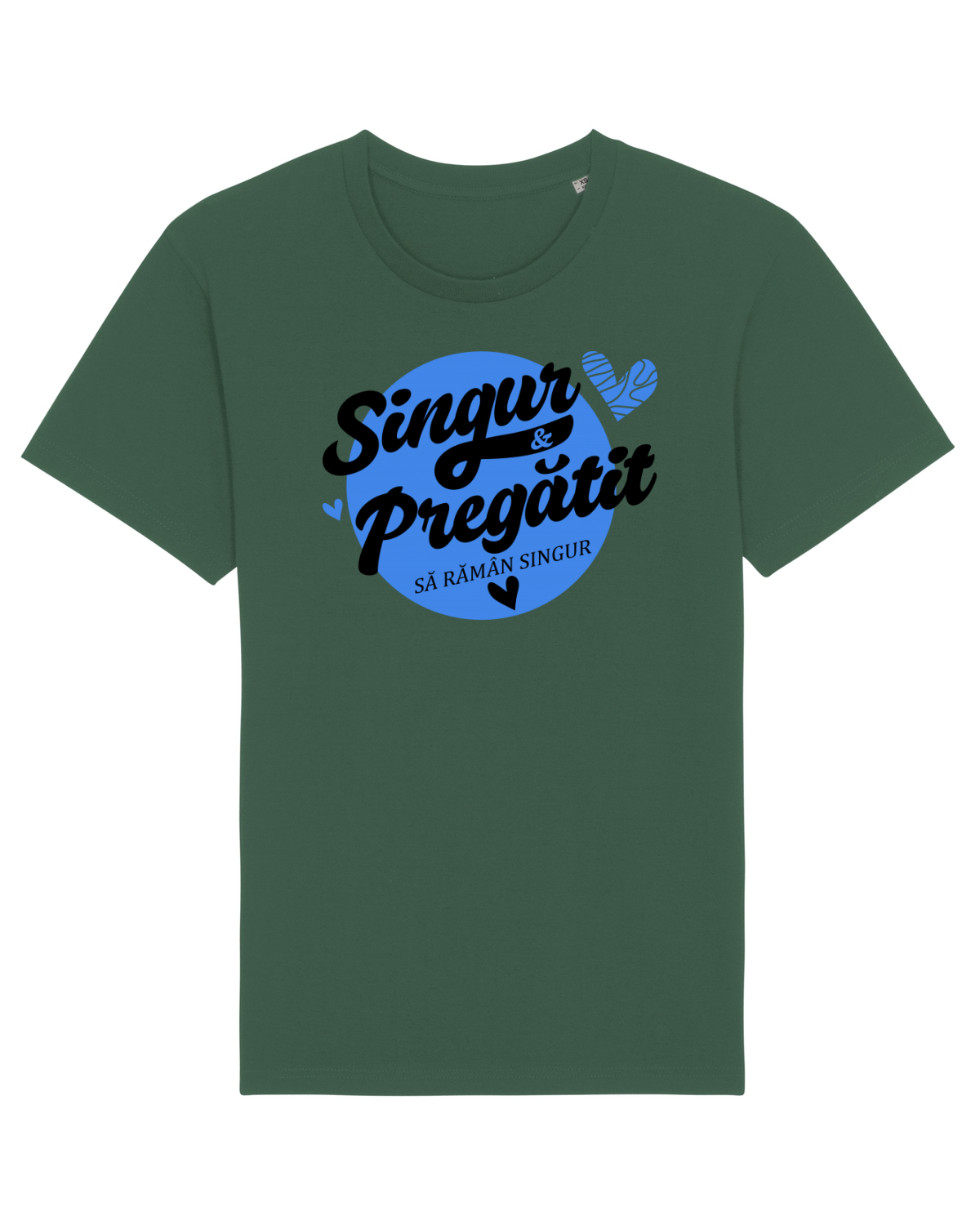 Tricou mânecă scurtă Unisex Rocker Bottle Green