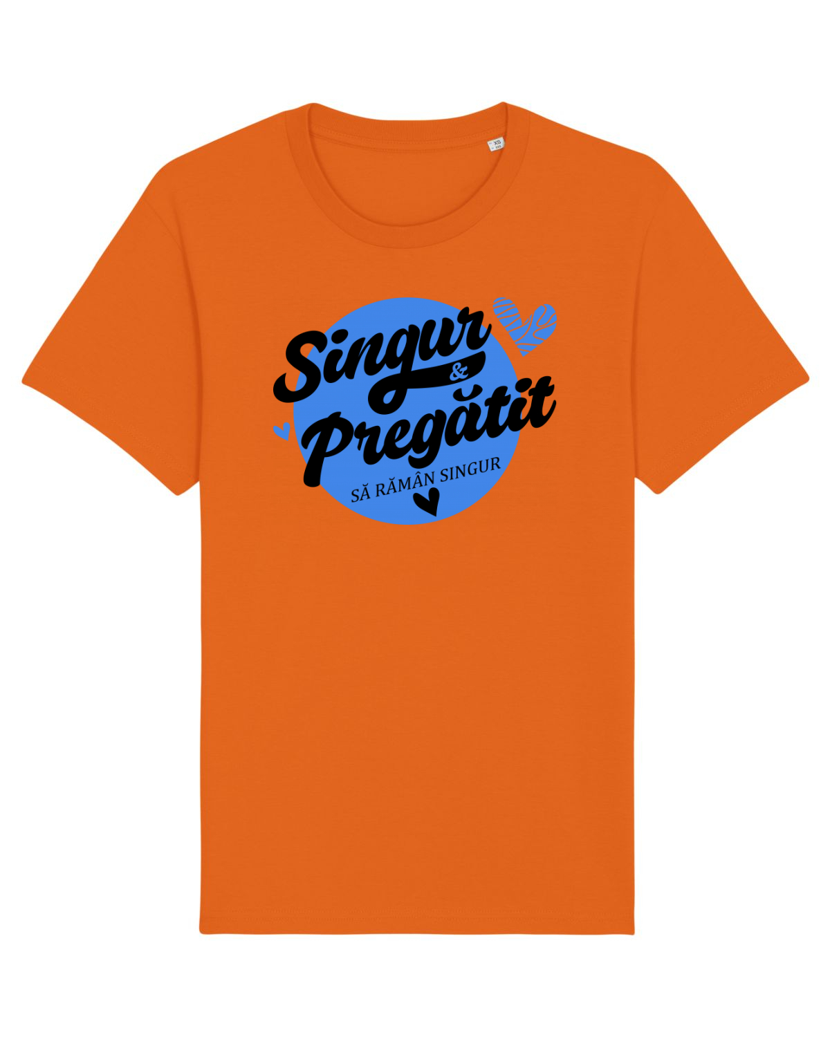 Tricou mânecă scurtă Unisex Rocker Bright Orange