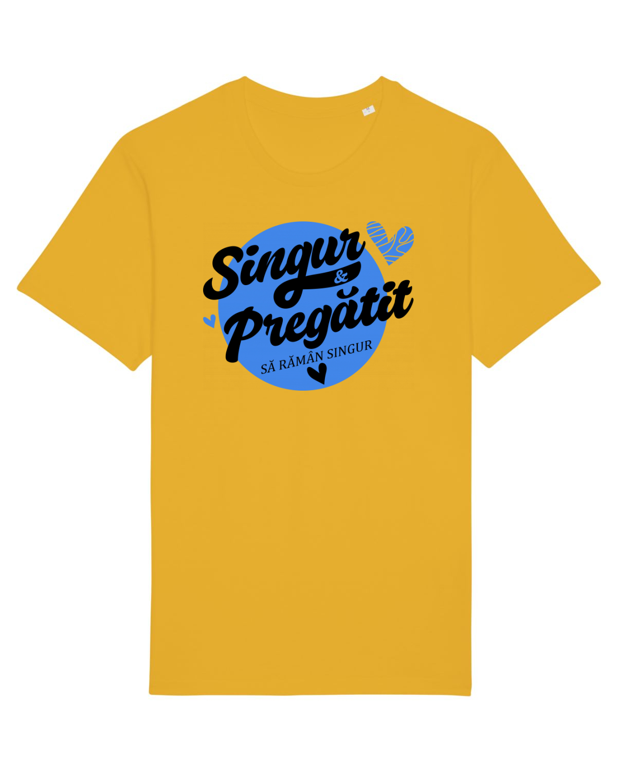 Tricou mânecă scurtă Unisex Rocker Spectra Yellow