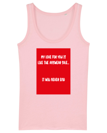My Love For You Is Like Answear Sale Cotton Pink
