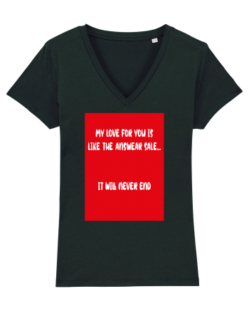 My Love For You Is Like Answear Sale Black