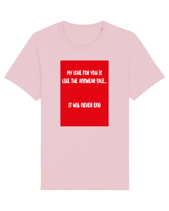 My Love For You Is Like Answear Sale Cotton Pink